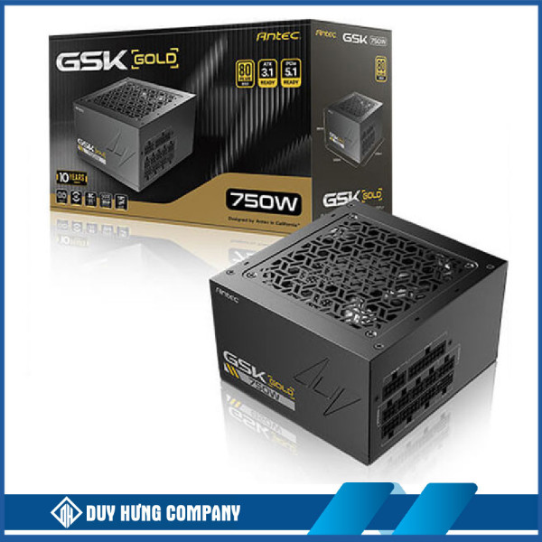 Nguồn Antec GSK 750 V2 750W ATX 3.1 PCIe 5.1