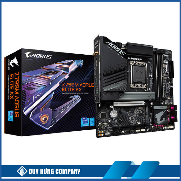 Mainboard Gigabyte Z790M AORUS ELITE AX DDR5 (Wifi+Bluetooth)