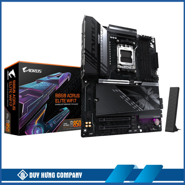 Mainboard Gigabyte B850 AORUS Elite Wifi DDR5 | AM5, ATX, 4 khe RAM