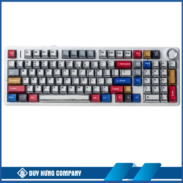 Bàn phím cơ Aula F99 PRO Comic Star Vector switch(Có núm xoay)