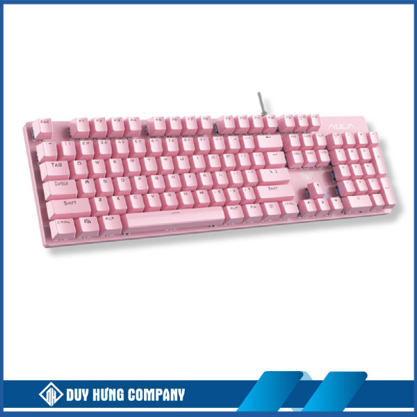 Bàn phím cơ Aula S2022 Hồng Blue Switch