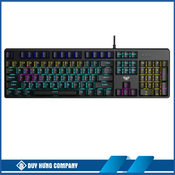 Bàn phím cơ Aula S2022 Pro Đen Red Switch