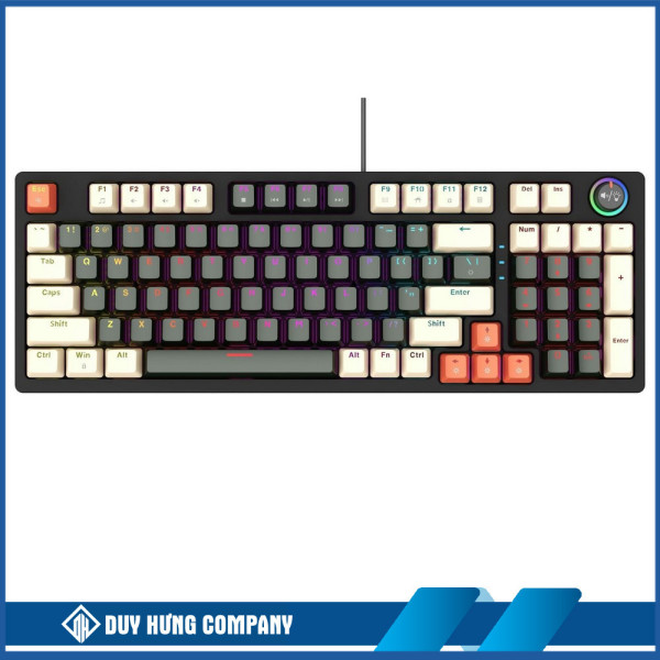 Bàn phím cơ E-DRA EK398 Alpha Red switch
