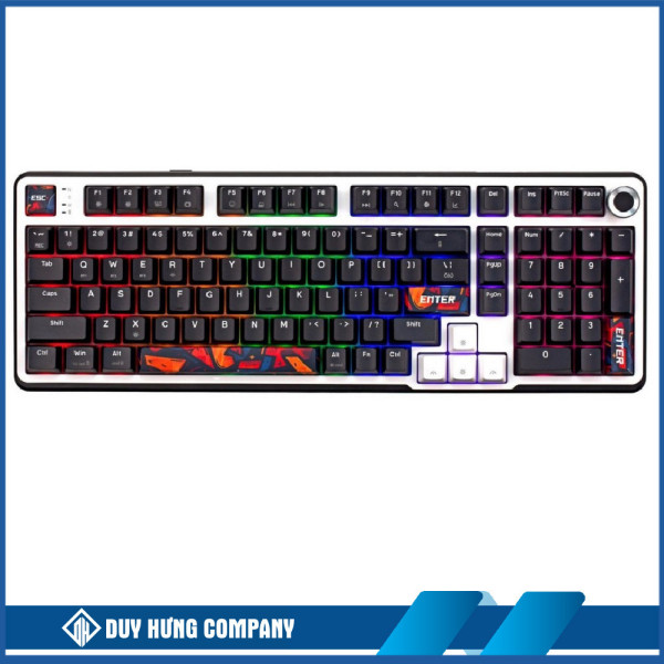 Bàn phím cơ E-DRA EK398S Wireless Red switch