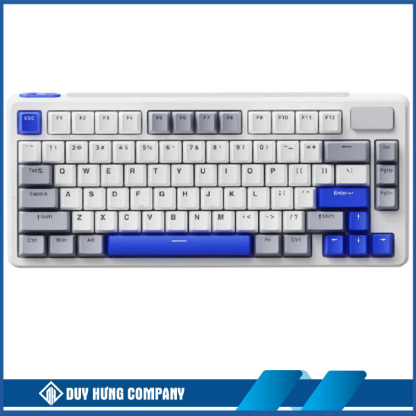 Bàn phím cơ Rapoo V700DIY-75 Trắng Xám Xanh Dương