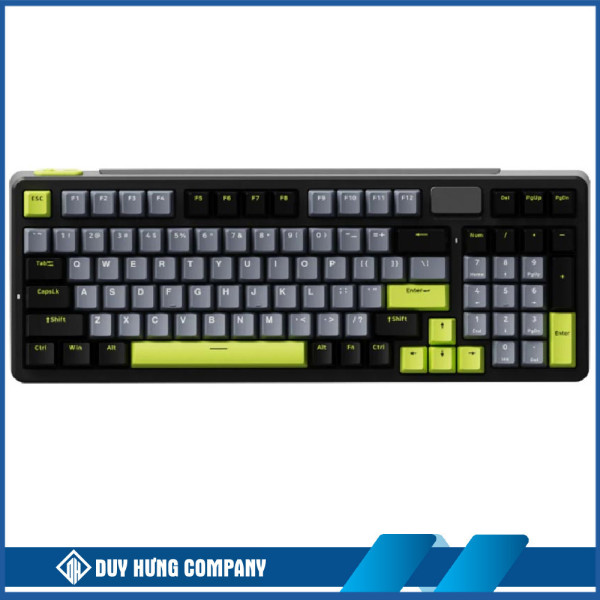 Bàn phím cơ Rapoo V700DIY-98 Đen Xám Xanh Lá