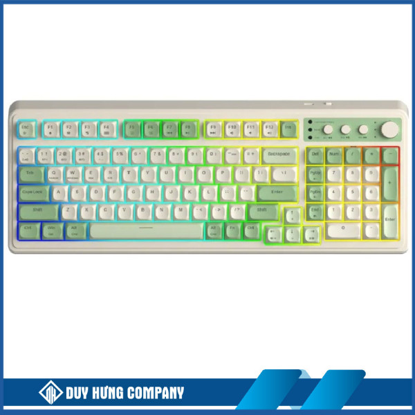 Bàn phím Gaming Aula S99 Xanh lá Be