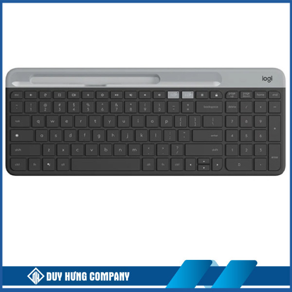 Bàn phím không dây Logitech K580 Slim (Bluetooth/Wireless/ Đen)