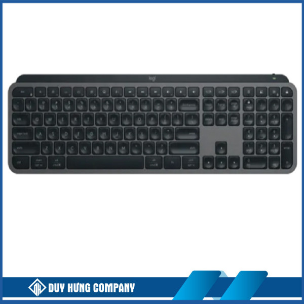 Bàn phím không dây Logitech MX Keys S (Bluetooth/Wireless/ Pin sạc/ Đen)