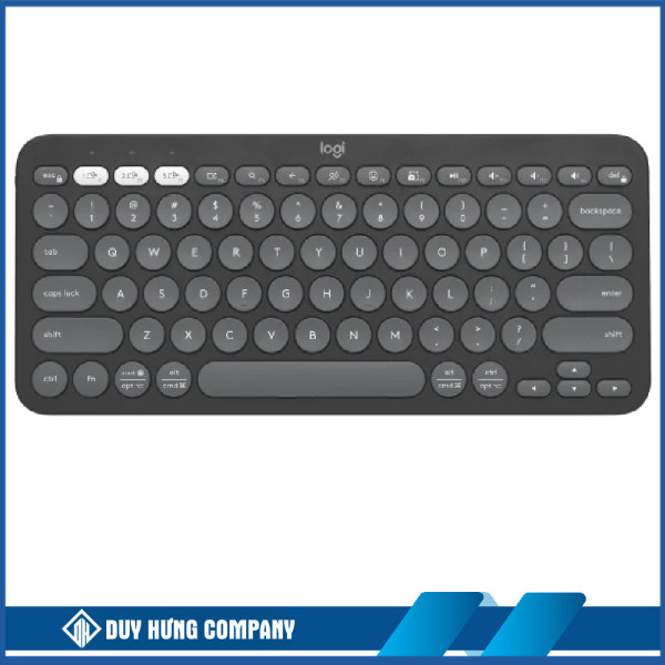 Bàn phím không dây Logitech Pebble KEYS 2 K380s WIRELESS/BLUETOOTH màu đen