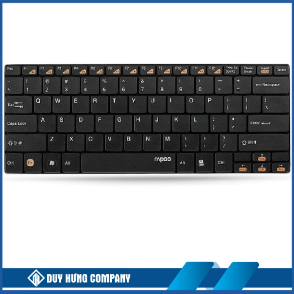 Bàn phím không dây Rapoo E9050 màu đen