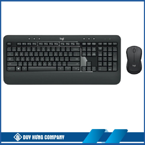Bộ bàn phím chuột không dây Logitech ADVANCED MK540 (Đen)