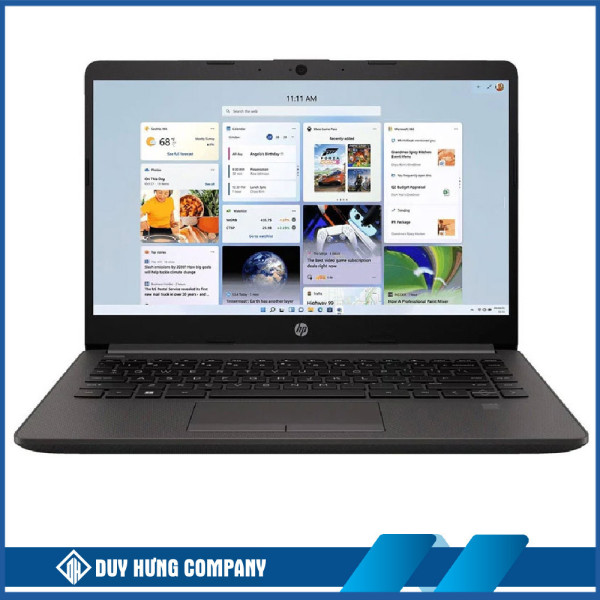 Laptop HP 240R G9 AX3C6AT (Intel Core i3-1315U | Intel Graphics | 14-inch FHD | 8GB | 512 GB | Win 11 Home SL | Xám)