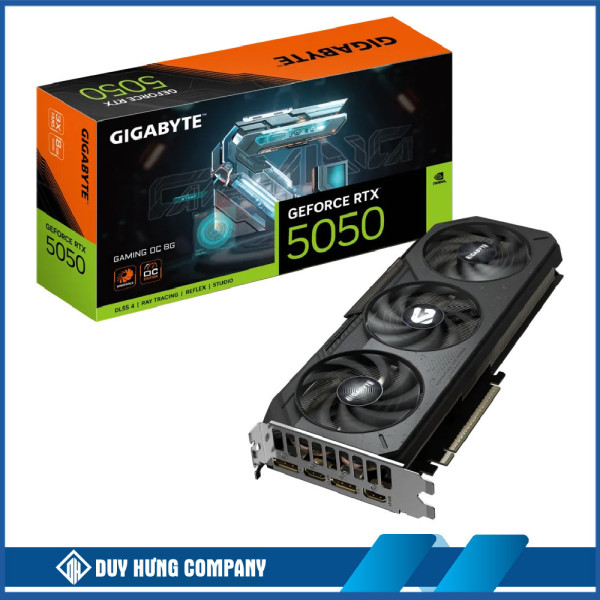 VGA Gigabyte RTX 5050 Gaming OC 8GB (N5050GAMINGOC-8GD)