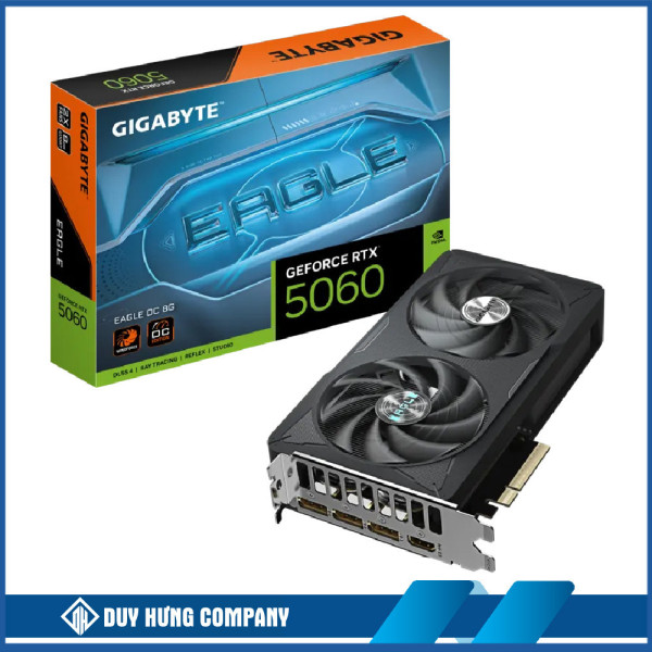 Vga Gigabyte RTX 5060 EAGLE OC 8GB (N5060EAGLE OC-8GD)