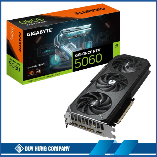 Vga Gigabyte RTX 5060 GAMING OC 8GB (N5060GAMING OC-8GD)