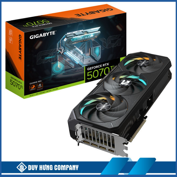 VGA Gigabyte RTX 5070 Ti GAMING OC 16GB (N507TGAMING OC-16GD)