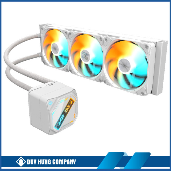 Tản nhiệt nước GP-GIGABYTE GME 360 ICE CPU LIQUID COOLER/TRẮNG (28400-GM36I-2CWR)
