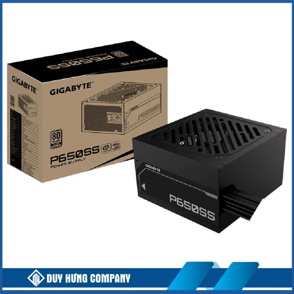 Nguồn GIGABYTE P650SS 650w (80 plus Silver, ATX 3.0)