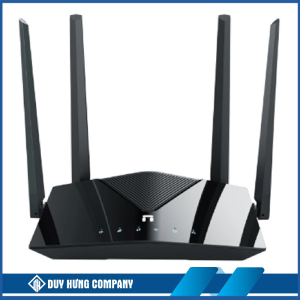 Bộ phát wifi 6 Netis NX10 (Chuẩn AX/ 1500Mbps/ 4 Ăng-ten ngoài/ Wifi Mesh/ 35 User)
