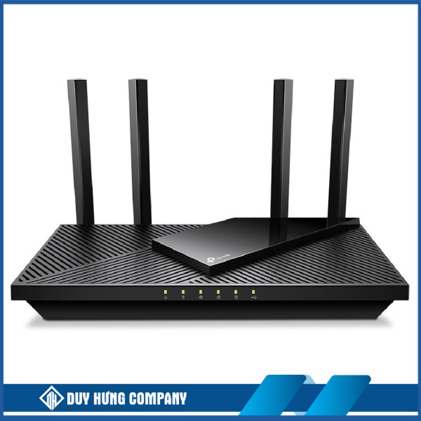 Bộ phát wifi 6 TP-Link Archer AX55 Pro (Chuẩn AX/ AX3000Mbps/ 4 Ăng-ten ngoài/ Wifi Mesh/ 35 User)