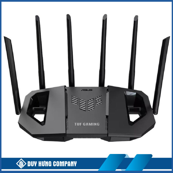 Bộ phát wifi 7 Asus TUF Gaming BE6500 (Chuẩn BE/ BE6500Mbps/ 6 Ăng-ten ngoài/ Wifi Mesh/ 45User)