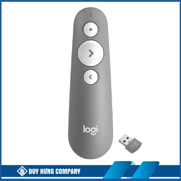 Bút trình chiếu Logitech R500S xám (Mid Grey)