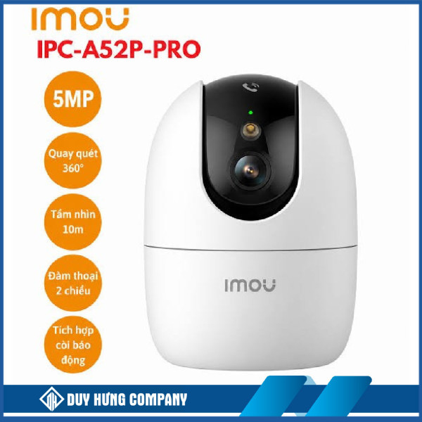 Camera ip wifi imou IPC A52P PRO (3K 5MP/ Quay quét/ Night colour)