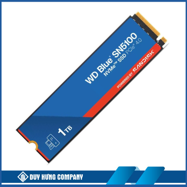 Ổ cứng SSD WD Blue SN5100 1TB NVMe PCIe Gen4 x4 WDS100T5B0E