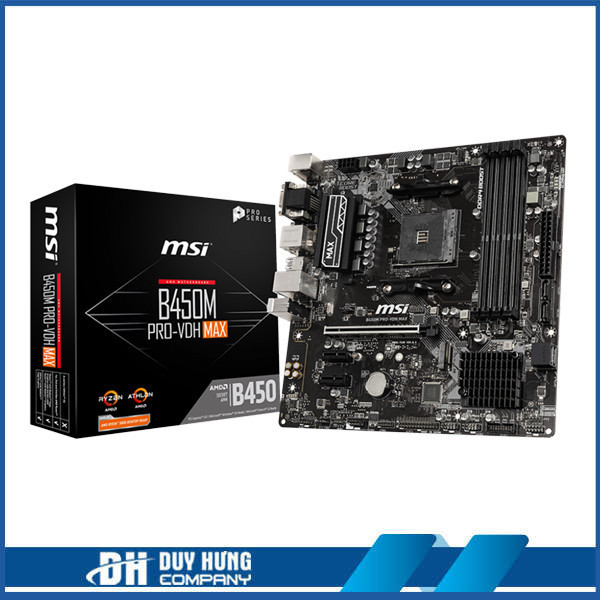 Mainboard MSI B450M PRO-VDH MAX