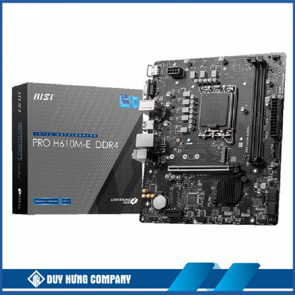 Mainboard MSI Pro H610M-E DDR4