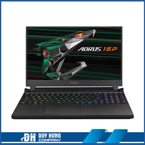 Máy tính xách tay GIGABYTE AORUS I7-11800H/ 16GB (2x8GB) DDR4-3200/ 1TB SSD/ 15.6″ FHD IPS 240Hz/ NVIDIA GeForce RTX 3080 8GB GDDR6/ Win 10 Home SL/ 2Yrs/ AORUS 15P YD-73S1224GH – Black