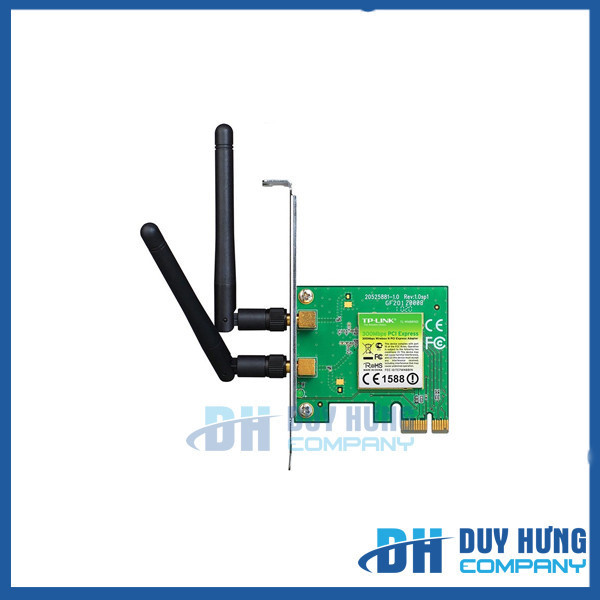 Cạc mạng không dây TP-Link PCI-E TL-WN881ND (Chuẩn N/ 300Mbps/ 2 Ăng-ten ngoài)