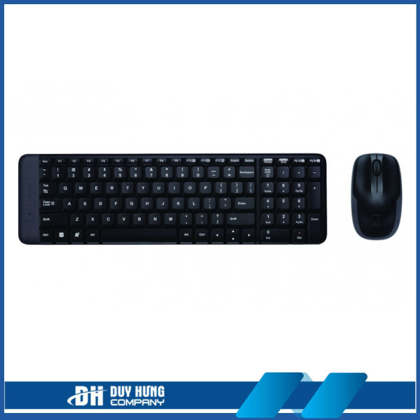 Bộ bàn phím chuột không dây Logitech MK220