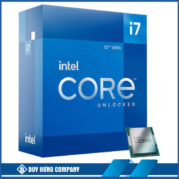 CPU Intel® Core™ i7-12700 (Up To 4.90 GHz, 12 Nhân 20 Luồng, 25M Cache, Socket Intel LGA 1700)