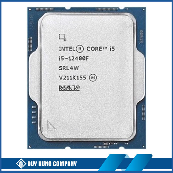 Intel Core i5-12400F TRAY (Up To 4.40GHz, 6 Nhân 12 Luồng,18MB Cache, Socket 1700, Alder Lake)