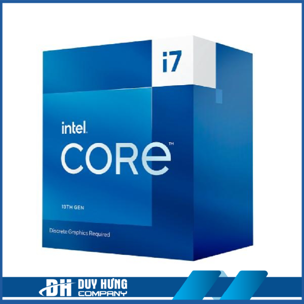 CPU Intel Core i7-13700F (up to 5.2Ghz, 16 nhân 24 luồng, 30MB Cache, 65W) - Socket Intel LGA 1700/Raptor Lake) 