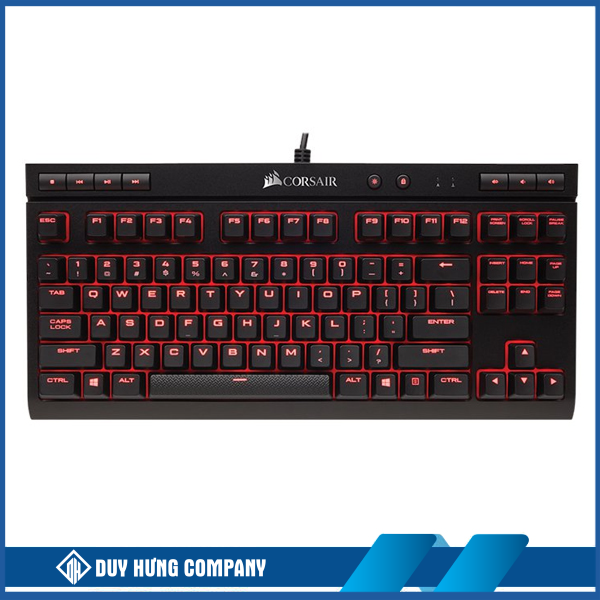 Bàn phím Corsair K63 Mx Red – Red Led