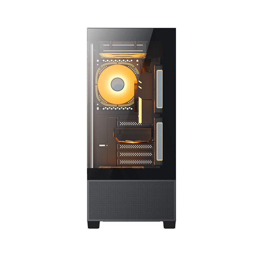 Vỏ case KENOO ESPORT AK400 - Đen (ATX / Mid Tower)